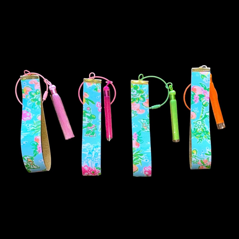 Lilly Pulitzer x Disney Inspired Strap Keychain